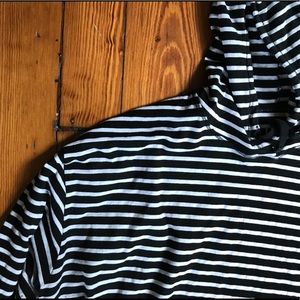 Striped hoodie
